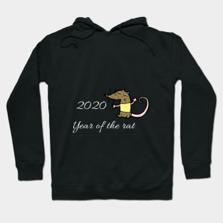 year of the rat 2020 Hoodie